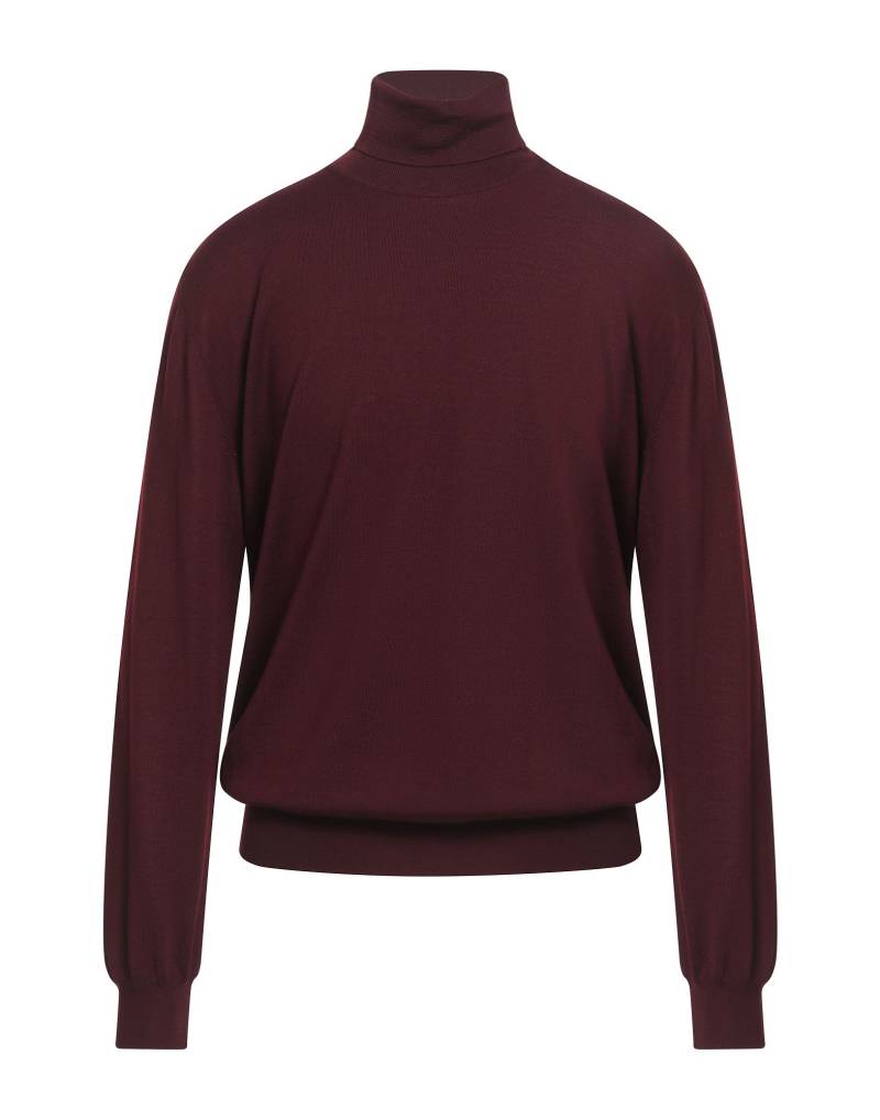 RICHARD OWE'N Rollkragenpullover Herren Bordeaux von RICHARD OWE'N