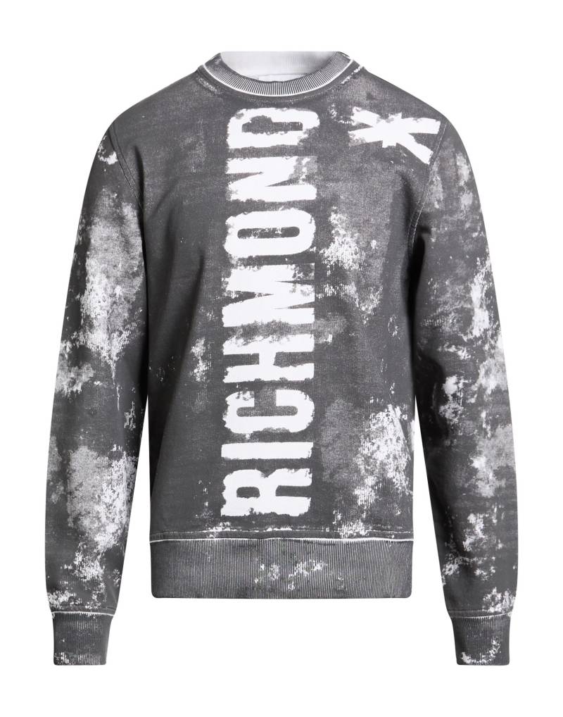 RICHMOND X Sweatshirt Herren Braungrau von RICHMOND X