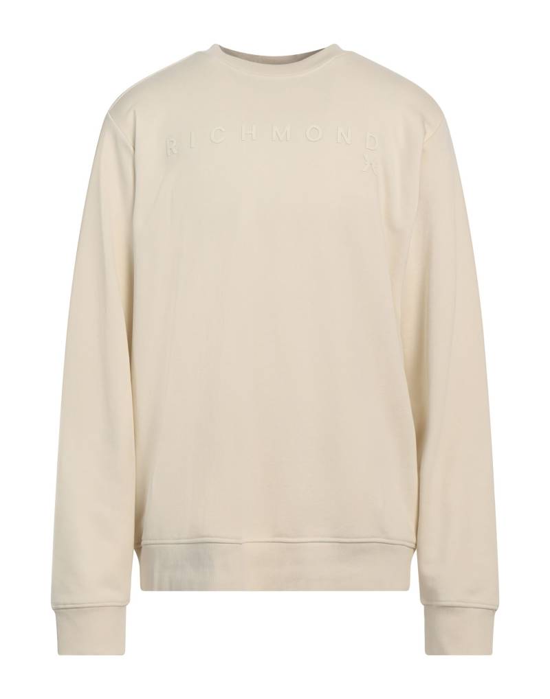 RICHMOND X Sweatshirt Herren Off white von RICHMOND X