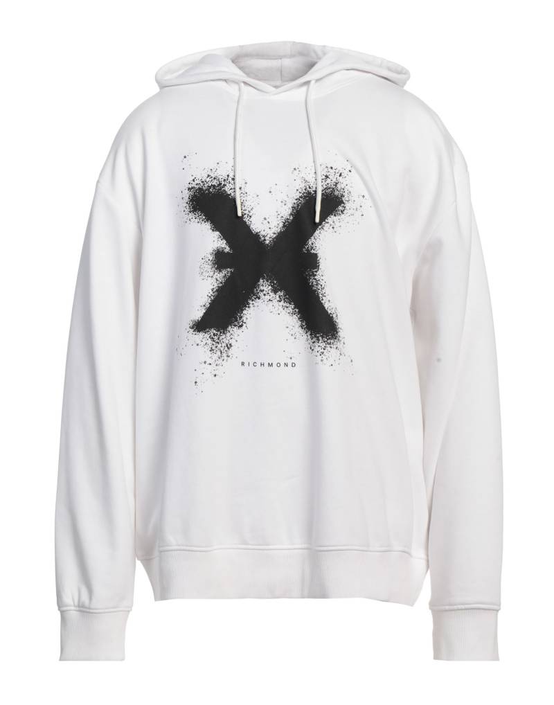 RICHMOND X Sweatshirt Herren Weiß von RICHMOND X