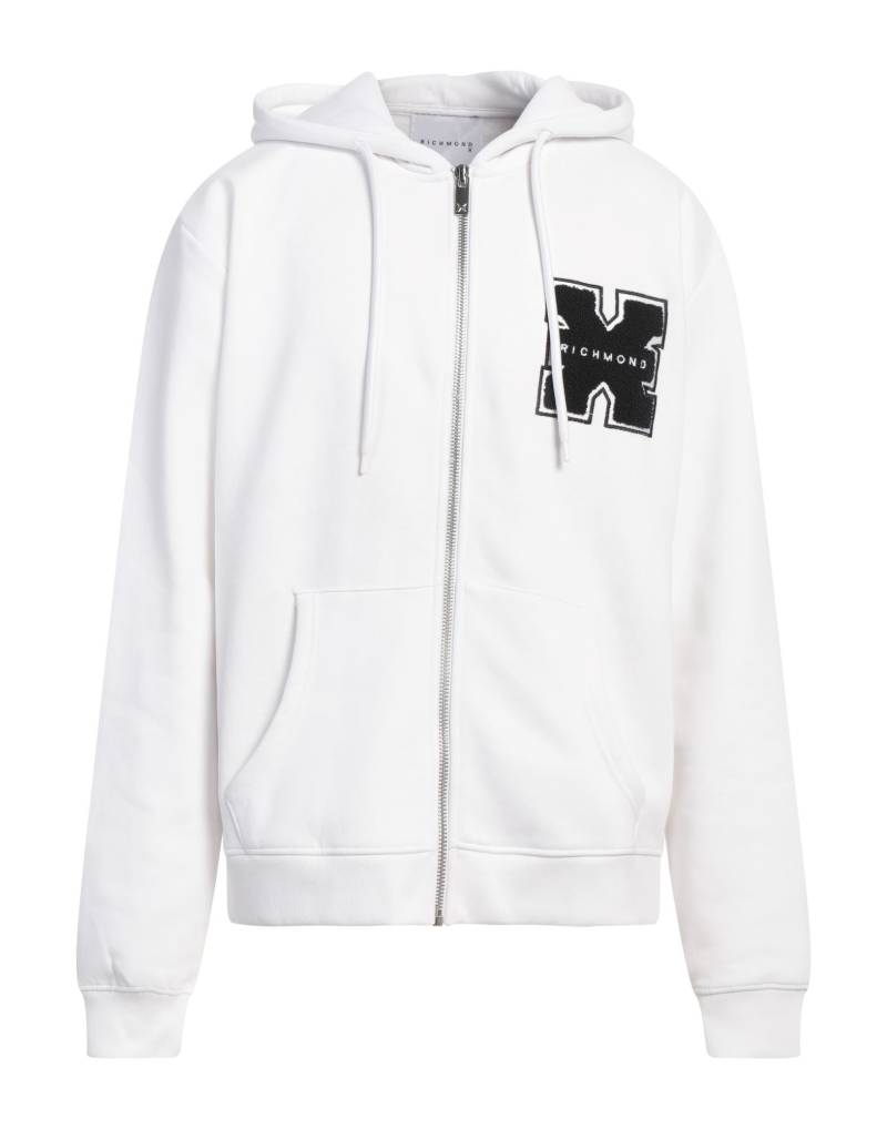 RICHMOND X Sweatshirt Herren Weiß von RICHMOND X