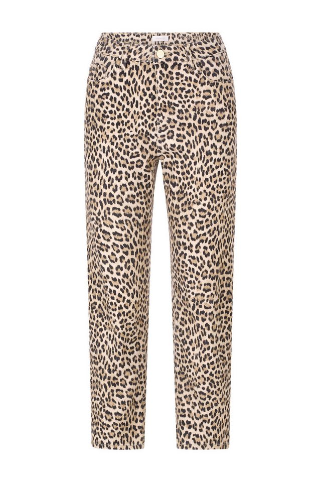 RICHROYAL 5-Pocket-Jeans Vintage Straight Leopard Print 223 von RICHROYAL