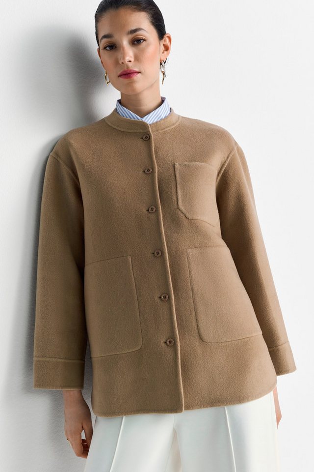 RICHROYAL Hemdjacke Overshirt, Stehkragen von RICHROYAL