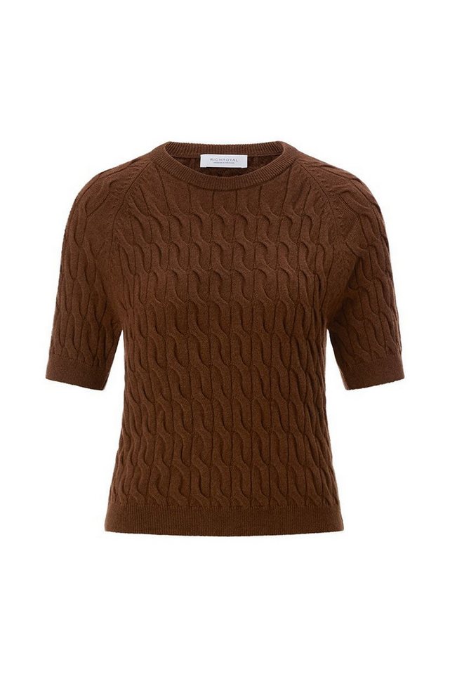 RICHROYAL Kurzarmpullover von RICHROYAL