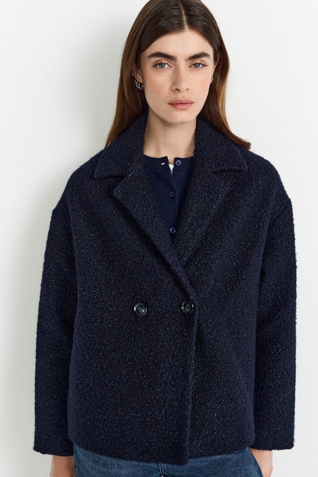 RICHROYAL Kurzjacke mit dezenter Teddy-Oberfläche von RICHROYAL