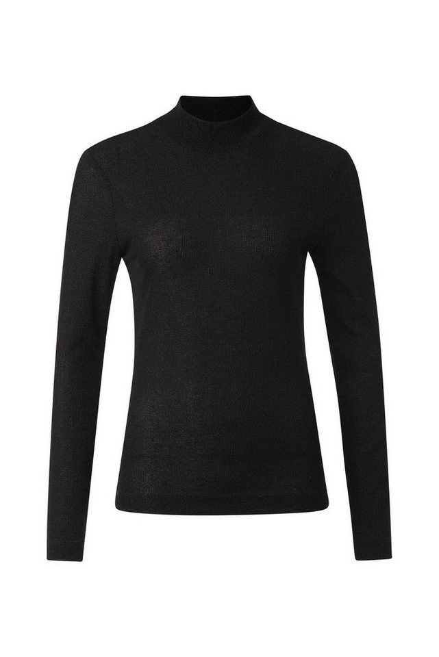 RICHROYAL Langarmshirt EcoVero Rib Lurex Turtleneck Longsl von RICHROYAL