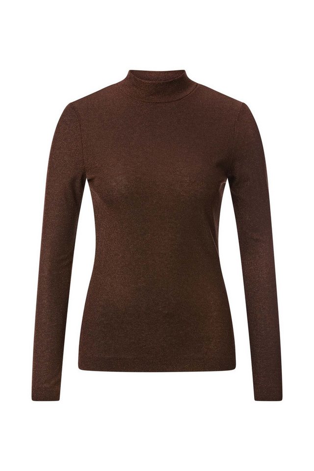 RICHROYAL Langarmshirt Glam Rib Turtle Longsleeve von RICHROYAL