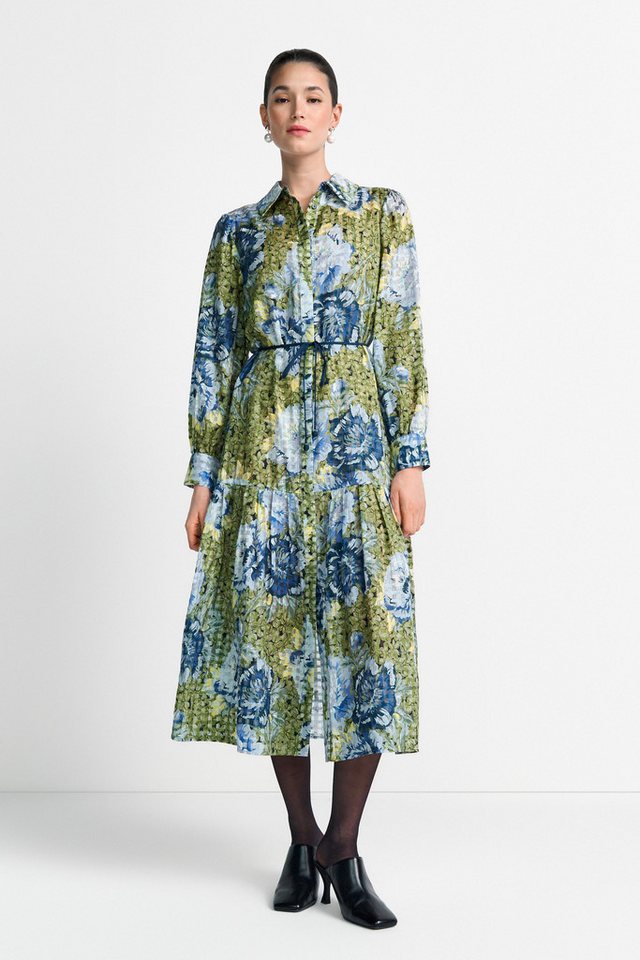 RICHROYAL Midikleid mit Pfingstrosenprint von RICHROYAL