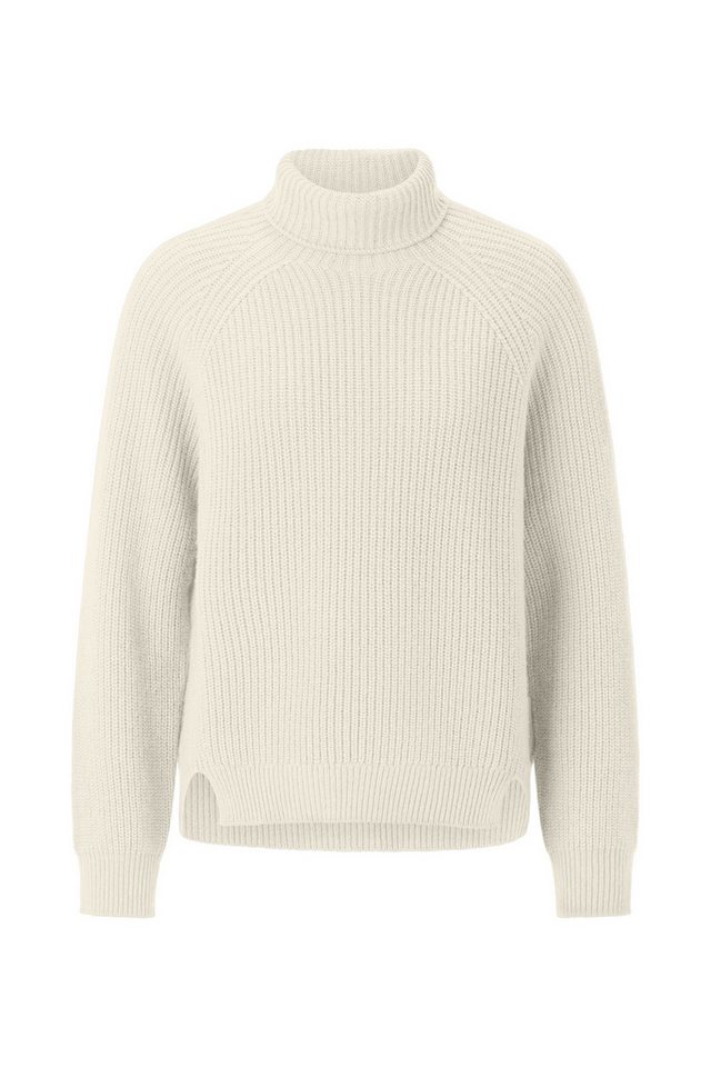 RICHROYAL Rollkragenpullover mit Seitenschlitzen, locker geschnitten, zeitlos von RICHROYAL
