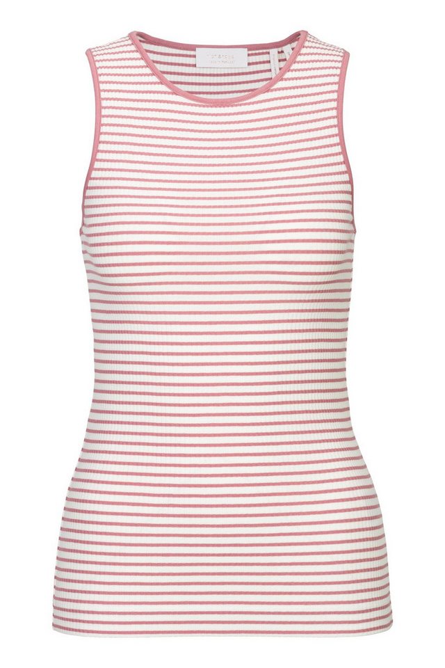 RICHROYAL Rundhalsshirt D-Basic Tanktop mit sommerlichem Streifenlook von RICHROYAL