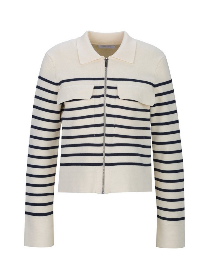 RICHROYAL Strickjacke Striped Knit Jacket von RICHROYAL