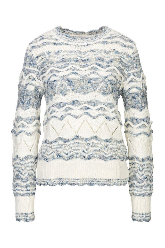 RICHROYAL Strickpullover D-Strick mit abwechslungsreichem Muster von RICHROYAL