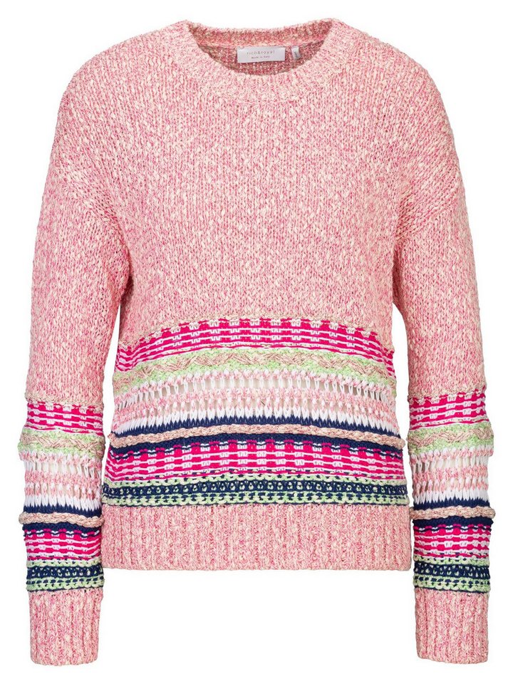 RICHROYAL Strickpullover D-Strick von RICHROYAL