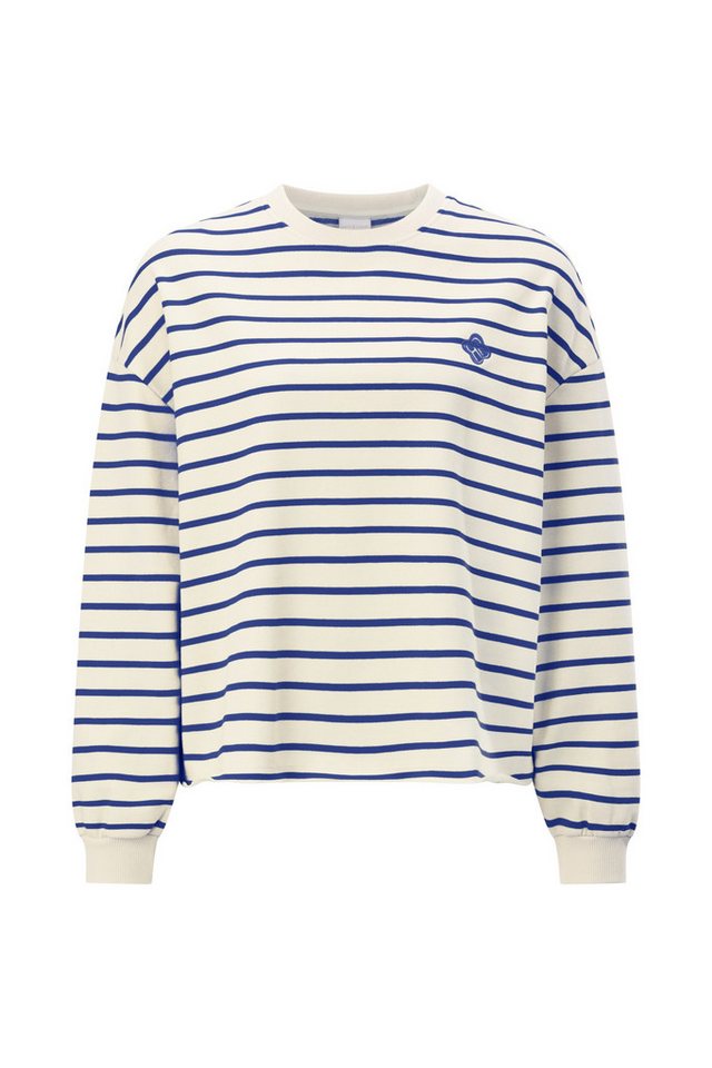 RICHROYAL Sweater O Striped Sweatshirt von RICHROYAL