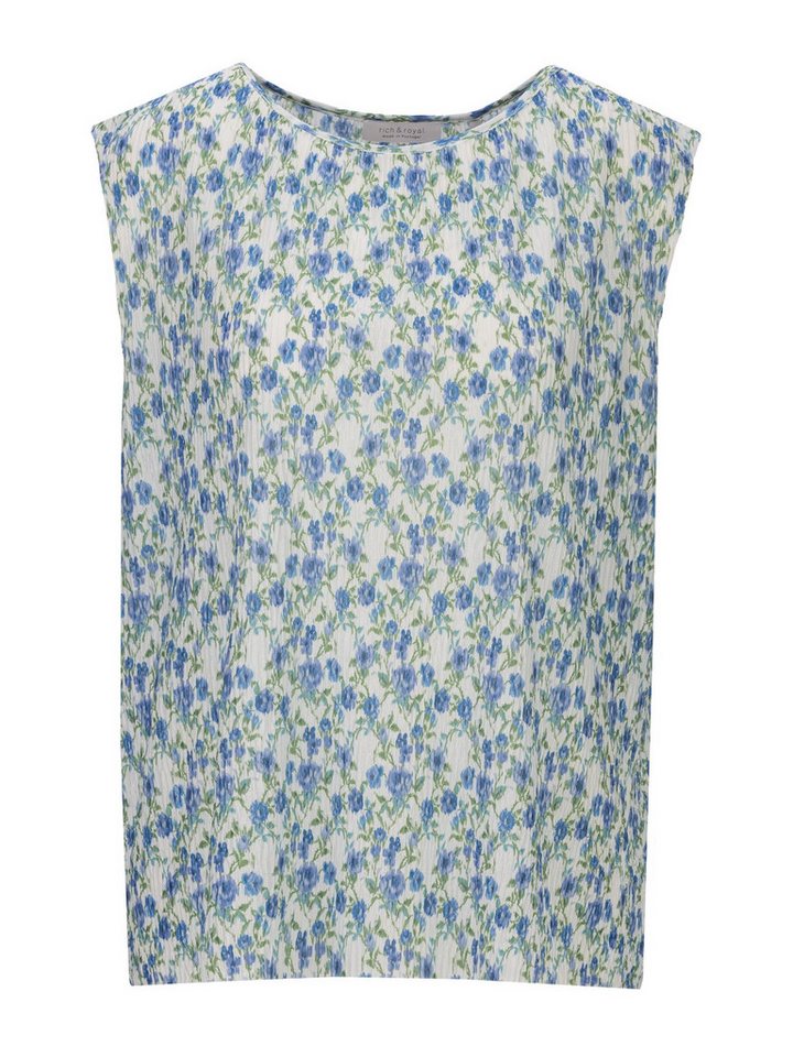 RICHROYAL T-Shirt Crinkle Top von RICHROYAL