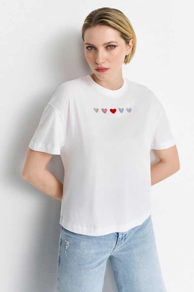 RICHROYAL T-Shirt Mit Rundhalsausschnitt von RICHROYAL