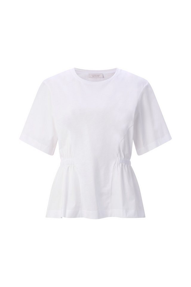 RICHROYAL T-Shirt mit elastischen Raffungen an den Seiten von RICHROYAL