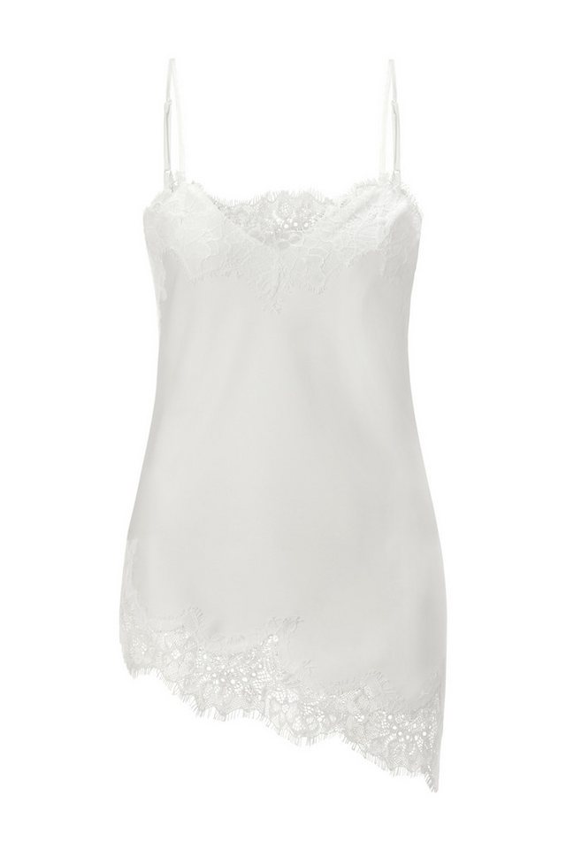 RICHROYAL Tanktop Satin top with lace von RICHROYAL