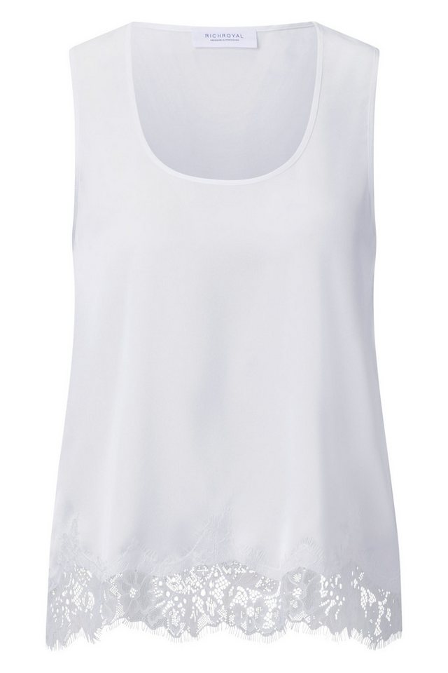 RICHROYAL Tanktop Top Satin Lace von RICHROYAL
