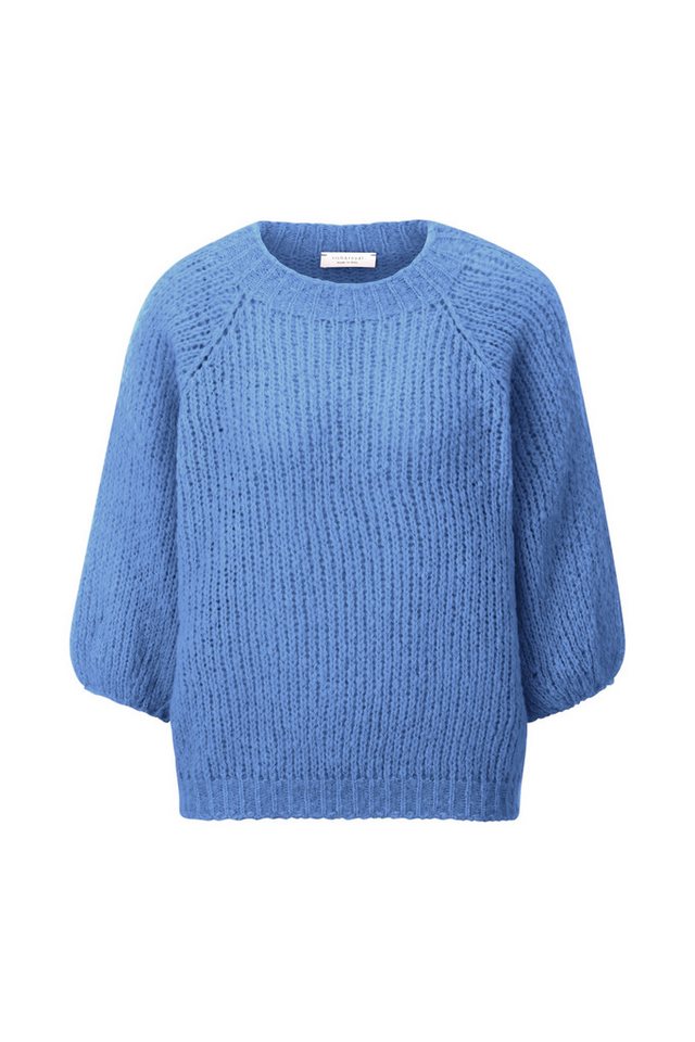RICHROYAL Wollpullover Chunky Handknit Look pullover ocean blue von RICHROYAL