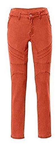 RICK CARDONA Jeans Damen Röhrenjeans Orange Gr. 34 von RICK CARDONA