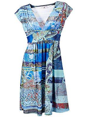 Rick Cardona Designer-Kleid bunt Größe 34 von Rick Cardona