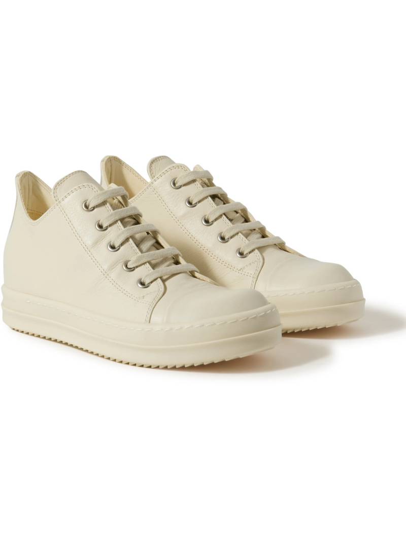 RICK OWENS KIDS - Kids Leather Sneakers - Men - Neutrals - IT 33 von RICK OWENS KIDS