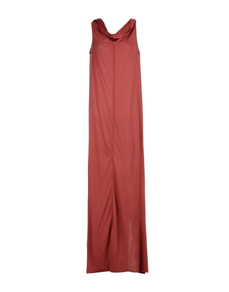 RICK OWENS LILIES Maxi-kleid Damen Ziegelrot von RICK OWENS LILIES
