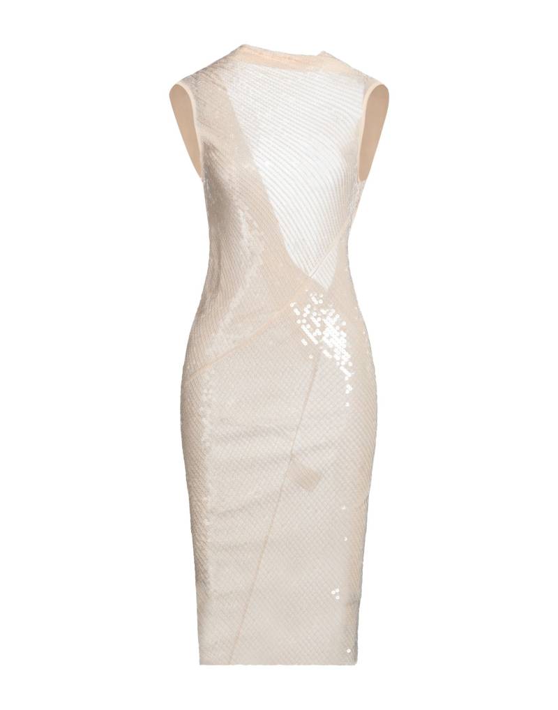 RICK OWENS LILIES Midi-kleid Damen Beige von RICK OWENS LILIES