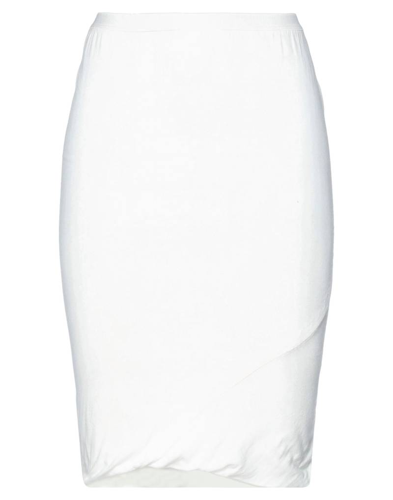 RICK OWENS LILIES Minirock Damen Weiß von RICK OWENS LILIES