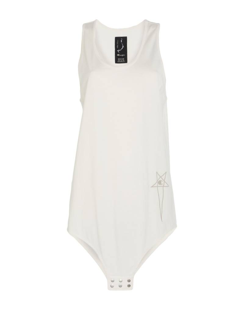 RICK OWENS x CHAMPION Bodysuit Damen Off white von RICK OWENS x CHAMPION