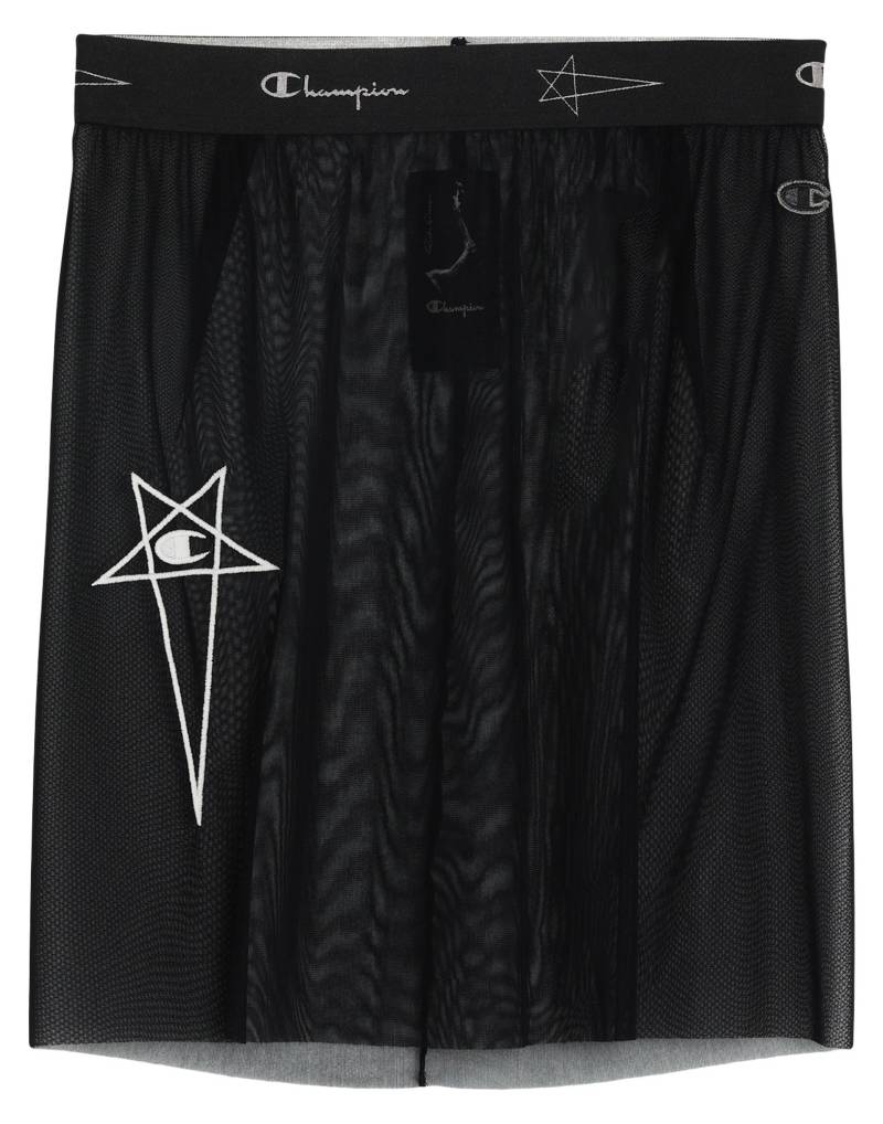 RICK OWENS x CHAMPION Minirock Damen Schwarz von RICK OWENS x CHAMPION
