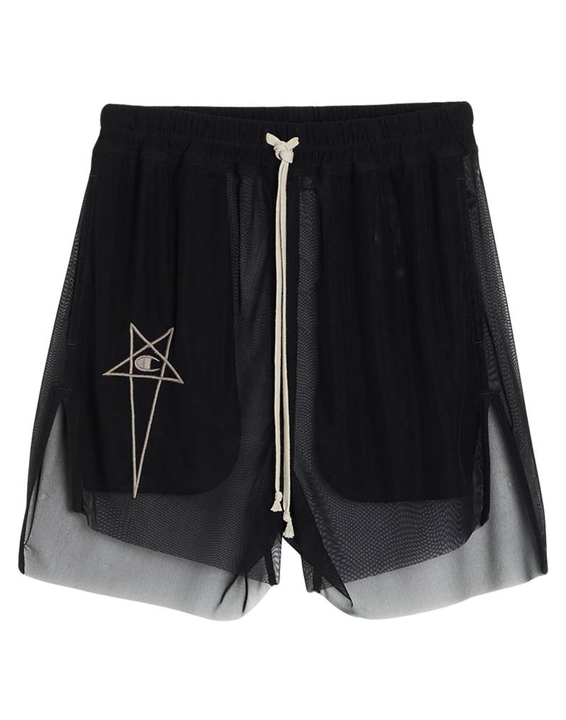 RICK OWENS x CHAMPION Shorts & Bermudashorts Damen Schwarz RICK OWENS x CHAMPION Shorts & Bermudashorts Damen Schwarz von RICK OWENS x CHAMPION