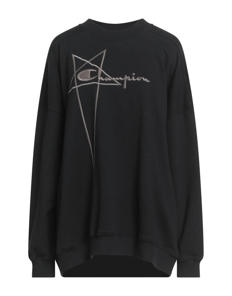 RICK OWENS x CHAMPION Sweatshirt Damen Schwarz von RICK OWENS x CHAMPION