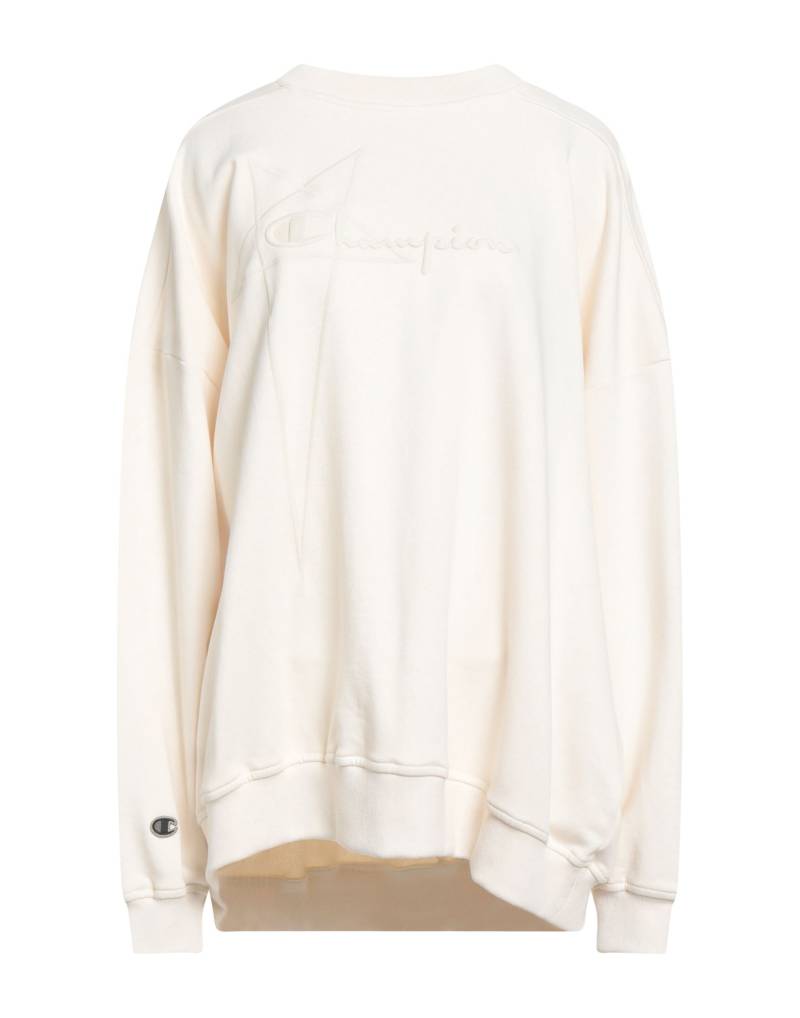 RICK OWENS x CHAMPION Sweatshirt Damen Weiß von RICK OWENS x CHAMPION