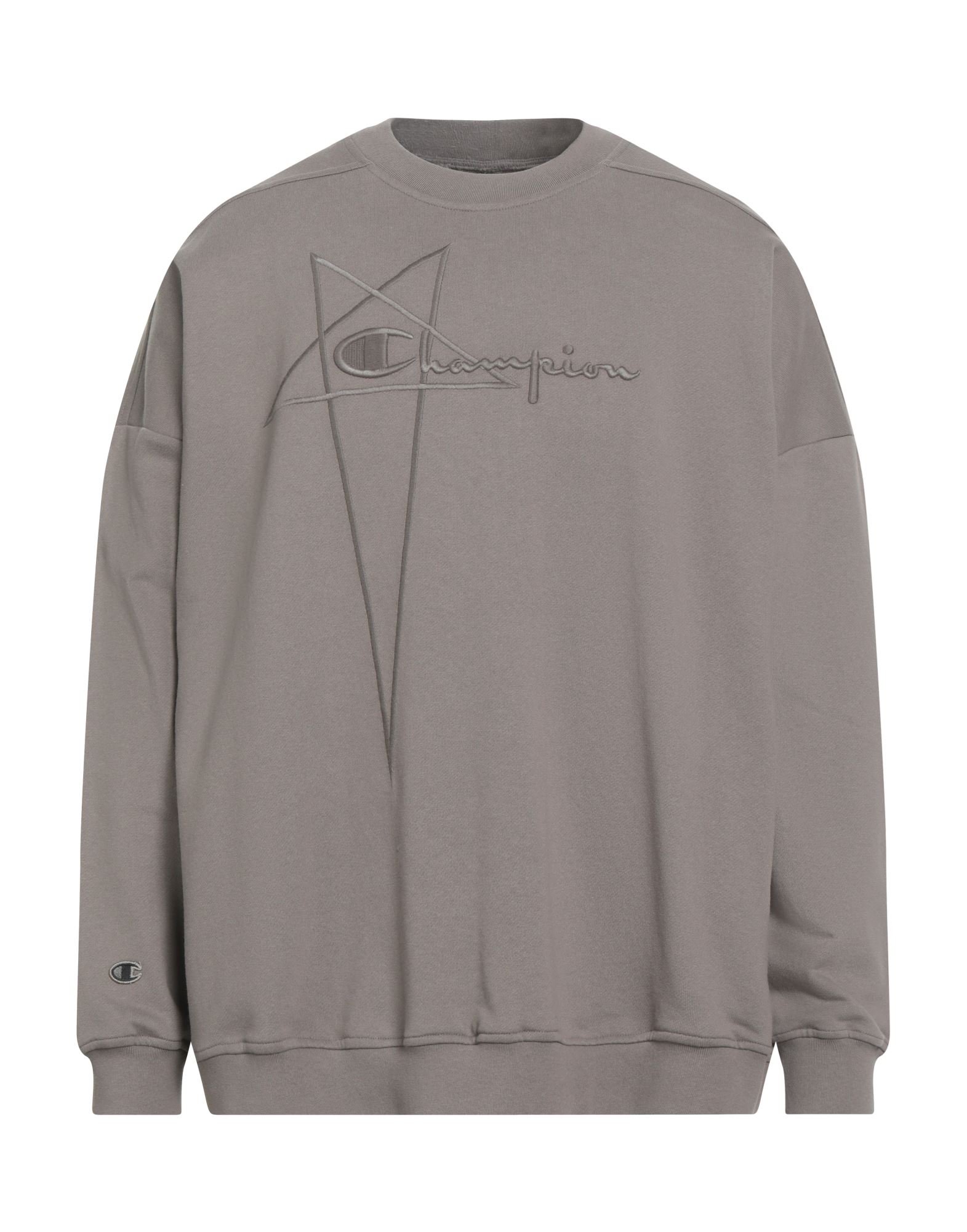 RICK OWENS x CHAMPION Sweatshirt Herren Maulwurfsgrau RICK OWENS x CHAMPION Sweatshirt Herren Maulwurfsgrau von RICK OWENS x CHAMPION