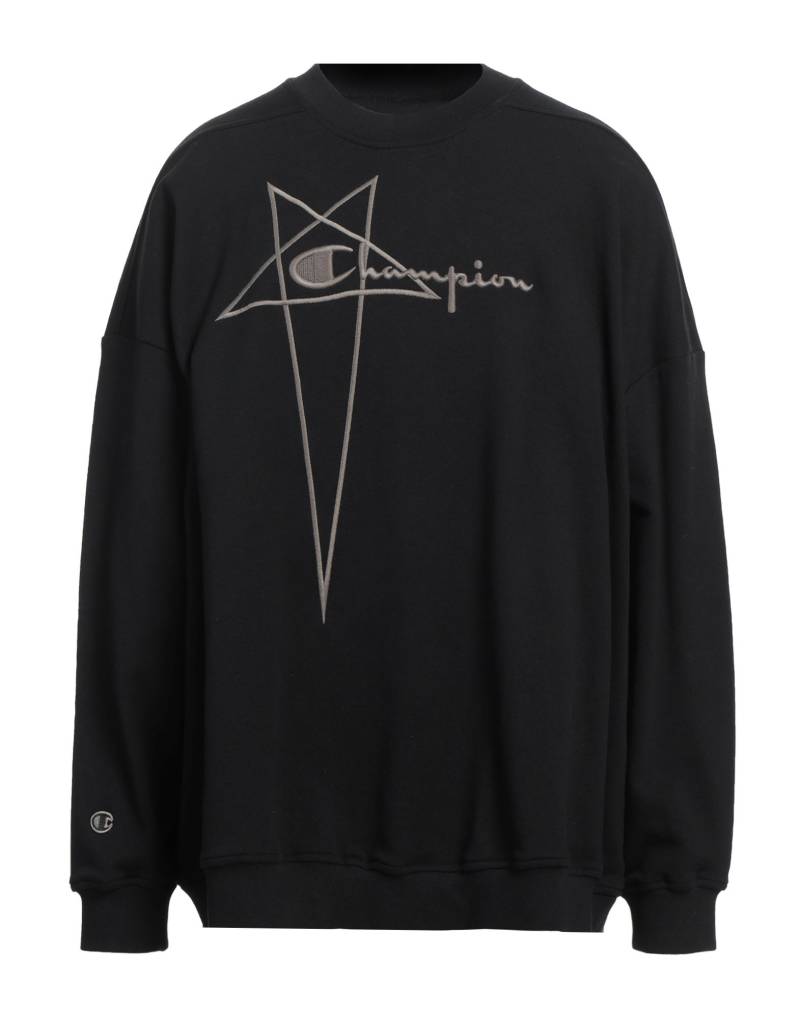 RICK OWENS x CHAMPION Sweatshirt Herren Schwarz von RICK OWENS x CHAMPION
