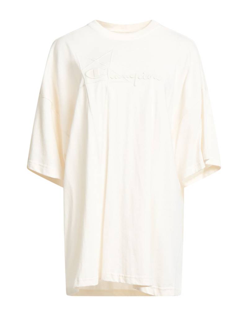 RICK OWENS x CHAMPION T-shirts Damen Elfenbein von RICK OWENS x CHAMPION