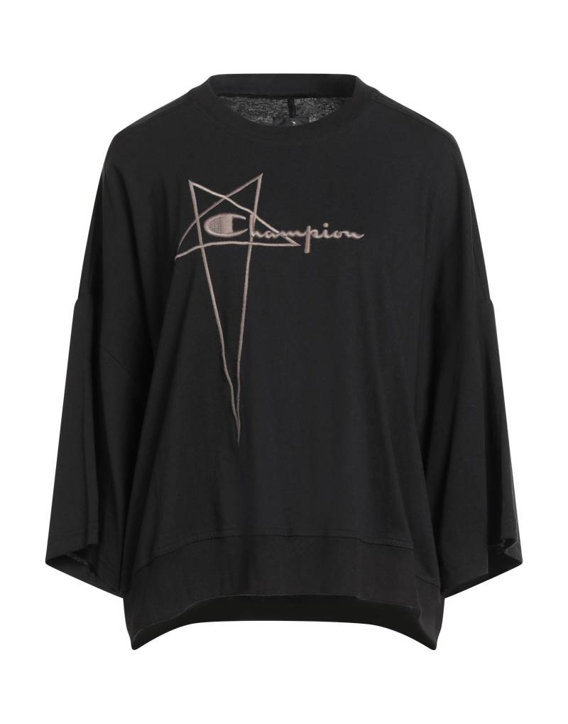 RICK OWENS x CHAMPION T-shirts Damen Schwarz von RICK OWENS x CHAMPION