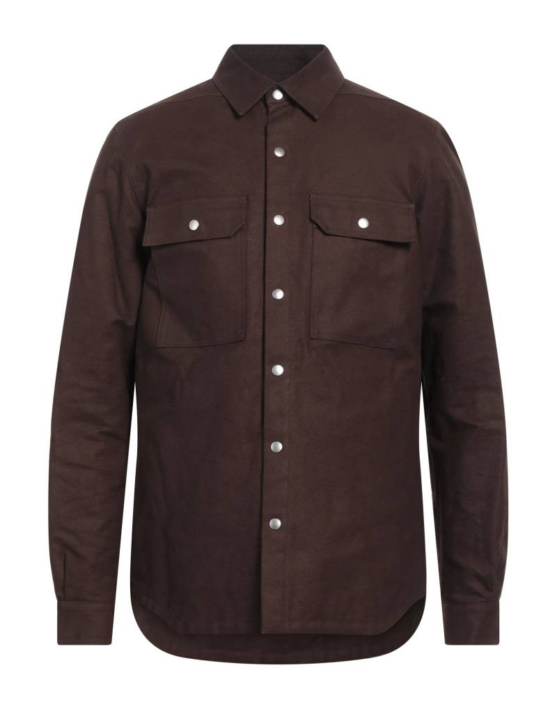 RICK OWENS Hemd Herren Dunkelbraun von RICK OWENS