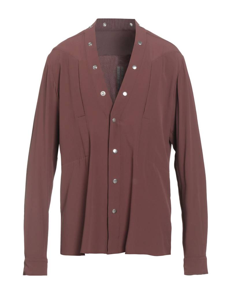 RICK OWENS Hemd Herren Schokobraun von RICK OWENS