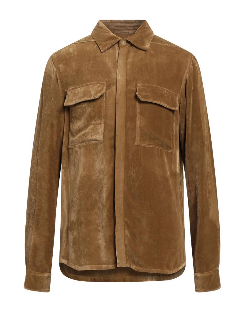 RICK OWENS Hemd Herren Kamel von RICK OWENS
