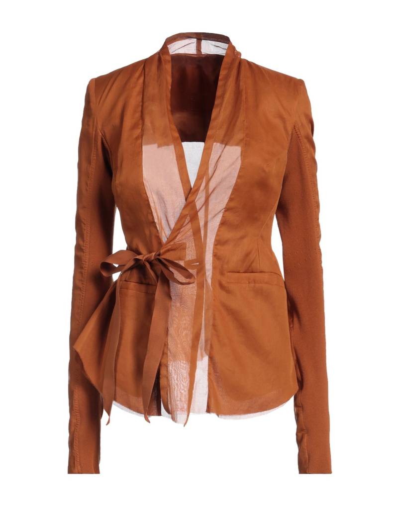 RICK OWENS Jacke & Anorak Damen Lederfarben von RICK OWENS