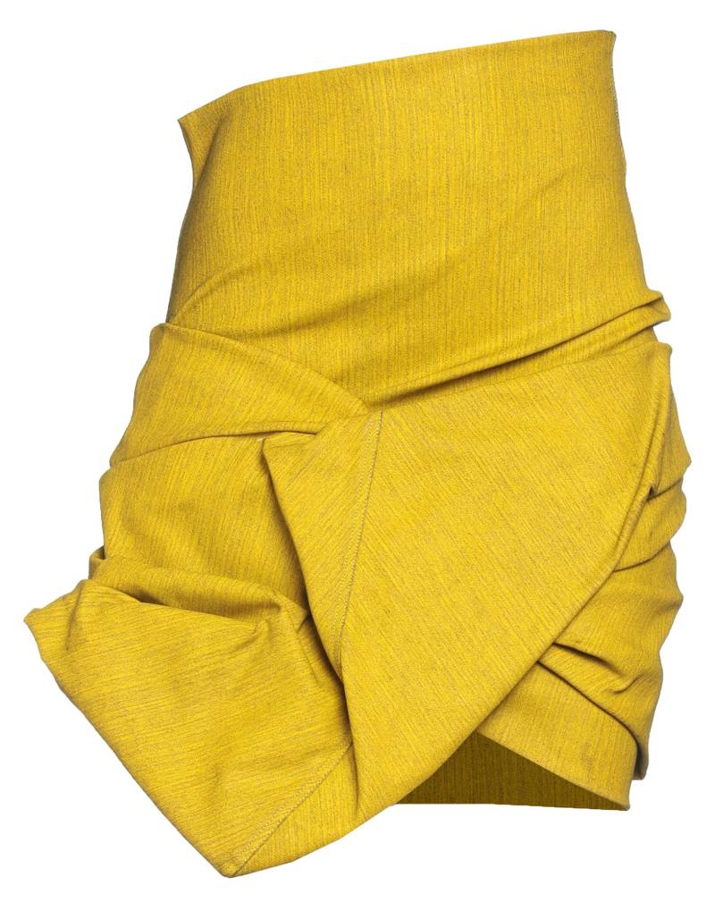 RICK OWENS Jeansrock Damen Gelb von RICK OWENS