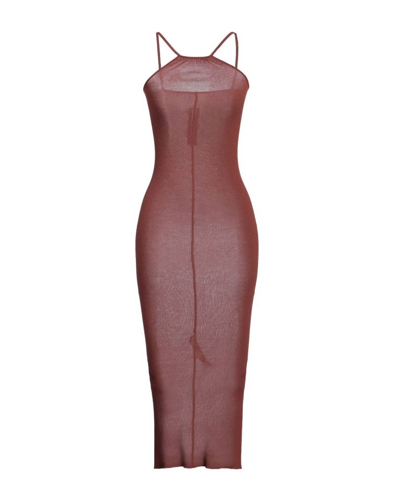 RICK OWENS Maxi-kleid Damen Braun von RICK OWENS