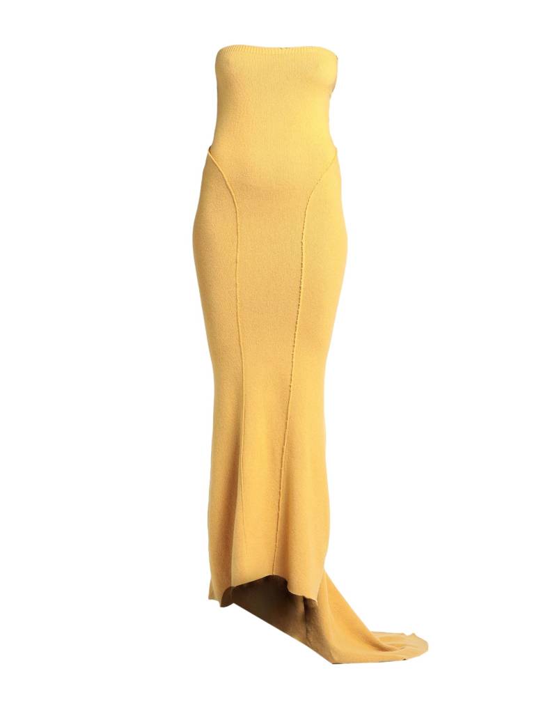 RICK OWENS Maxi-kleid Damen Gelb von RICK OWENS