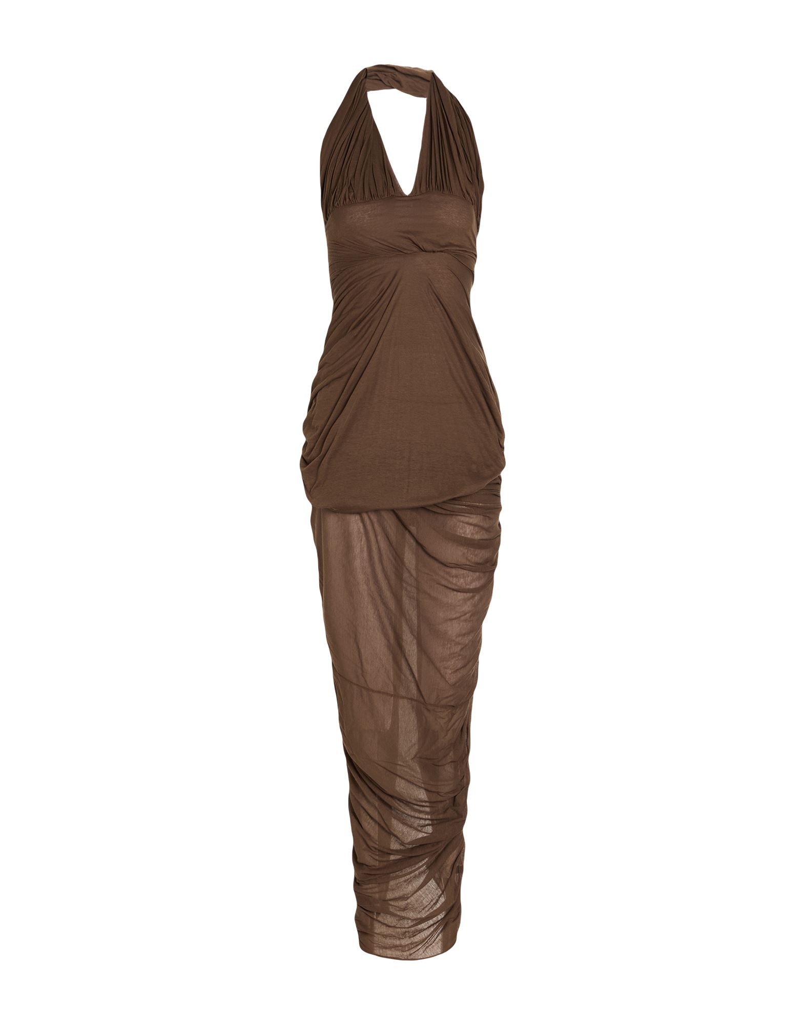 RICK OWENS Maxi-kleid Damen Maulwurfsgrau von RICK OWENS