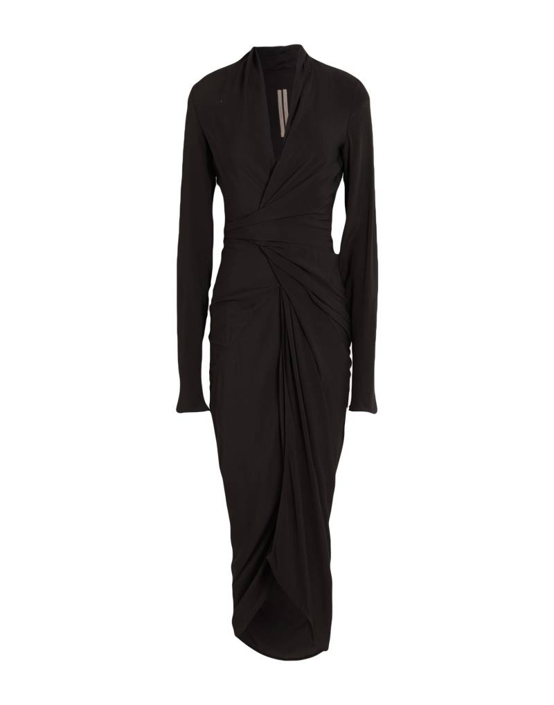 RICK OWENS Midi-kleid Damen Dunkelbraun von RICK OWENS