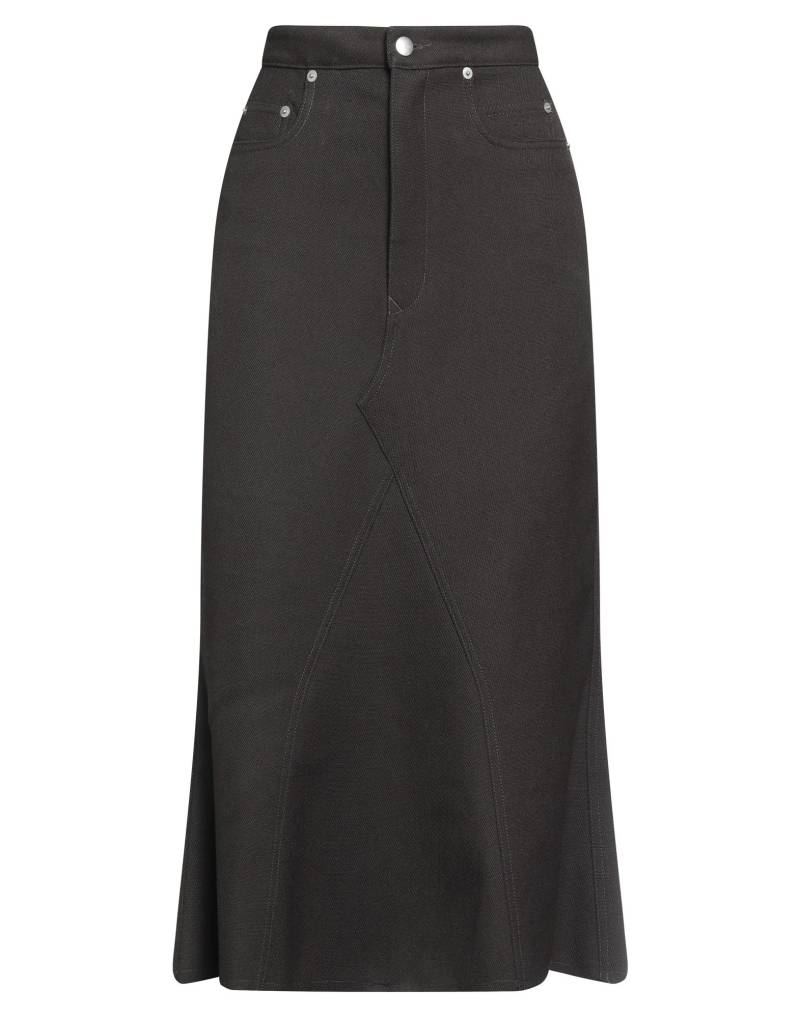 RICK OWENS Midi-rock Damen Dunkelbraun von RICK OWENS