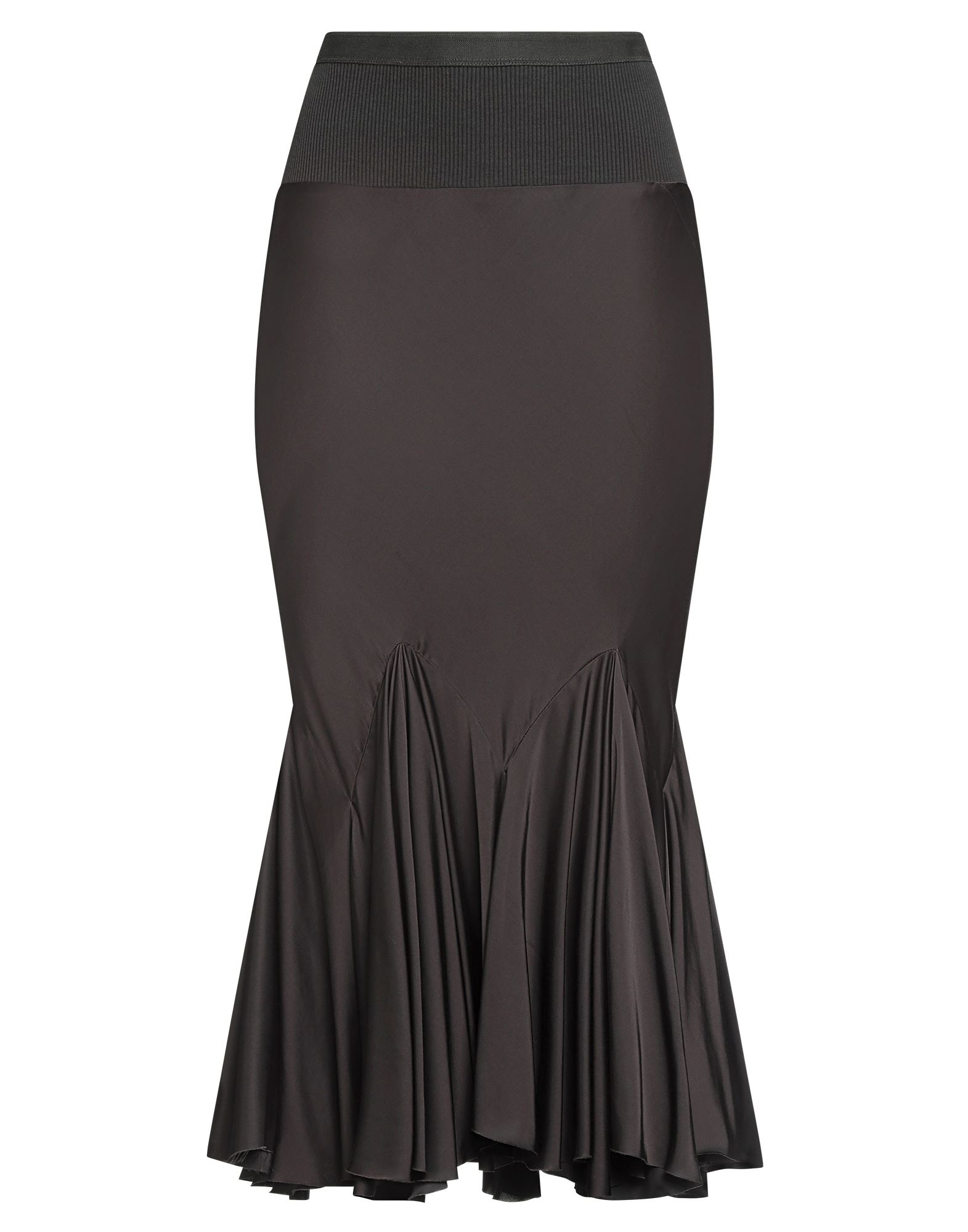 RICK OWENS Midi-rock Damen Dunkelbraun von RICK OWENS